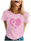 2024 Ruban Rose Cancer du Sein Octobre Rose T-Shirt, Femme Cancer du Sein Sensibilisation Ruban Rose Octobre Cadeau T-Shirt Pas Cher Tee Shirt Grande Taille Sexy La Rosée Lot Tee Shirt Femme