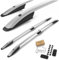 CHROMEMASTER | Les Barres de Toit Compatible avec Renault Kangoo L1 Court 2021+; Rails de Toit Conçus pour Le Montage de Barres de Toit, de Coffres de Toit, de Porte-vélos | Aluminium Durable