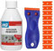 Hg Sticky Stuff Remover Liquid 300ml - With Multi-Surface Cleaning Tool & 10 Spare Replacements - Ideal for Label remover, Tar, Chewing Gum remover, sticker remover, Adhesive remover and Glue Remover