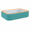 Grande Piscina Gonfiabile Rettangolare,Piscina Gonfiabile per Adulti e Bambini,Piscina familiare Materiale Spesso in PVC,Piscine Gonfiabili Esterni Piscina da Giardino Esterno Interno(210cm)