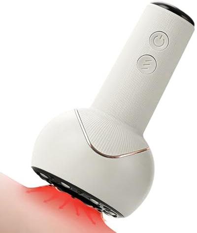 Elektrisches Massagegerät mit Saugnäpfen, elektrisches Massagegerät mit Saugnäpfen, wiederaufladbar, mit Wärme und LCD-Display, Rücken, Nacken, Schultern, Beinen