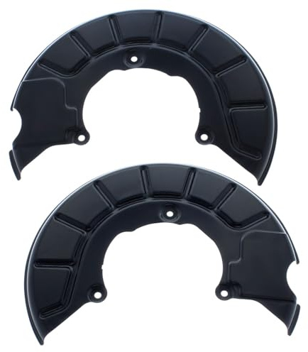 XYZ Parts Front Brake Disc Shields, Fits Volkswagen Golf Mk6 5K1 2009-2013