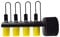 Cost Wise® 4 Way Micro Irrigation Manifold/Splitter (Allows 4 Outlets from One Water Source, 3/4 BSP Female Threaded Inlet, 4 x 4mm Pipe Outlets, Metal, Threaded (BSP) Connector, 4mm Size)
