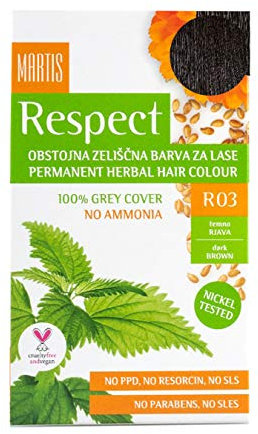 Haarfarbe Martis Respect “Ammonia-Free” Hair Color * dark brown - 03