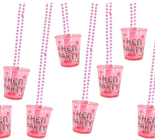 6 x Willy Trinken Shot Gläser Junggesellinenabschied Zubehör Frauenabend Essentielles