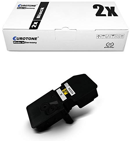 Eurotone 2X Toner für Kyocera Ecosys M 5521 wie TK-5230K TK5230K TK5230 TK-5230 Black