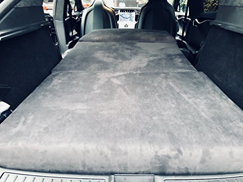 Faltbare Matratze für Tesla Model S 10cm dick und Bequeme 95 cm breit und 195 cm lang exklusiv aus dem Yachtbau