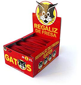 Gatto Liquirizia Fragola L Scatola 200 pz