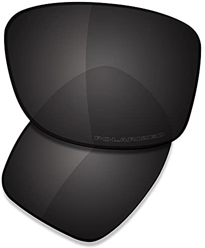 SAUCER Verres de rechange premium pour lunettes de soleil Oakley Jupiter Carbon OO9220 haute définition - Noir carbone polarisé