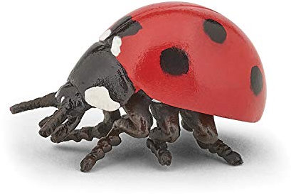Papo 50257 50263 Marienkäfer, Rot/Ausflug, Einfarbig (Getaway Solids)