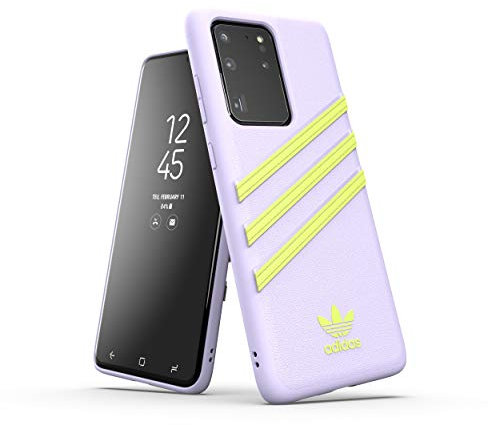 adidas Originals Designed für Samsung Galaxy S20 Ultra Hülle DREI Streifen Schutzhülle - Gelb