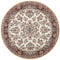 Hanse Home Design Kurzflor Wohnzimmerteppich Orient - Zabul Perser Look, Orientalischer Teppich für Esszimmer, Wohnzimmer, Schlafzimmer - Creme/Gold, 140 cm