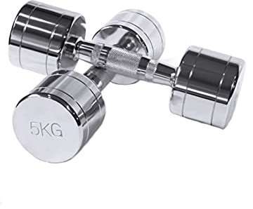 YKHB Handgewichte Hanteln, frei Gewicht Hanteln, Übung Fitness Hantel, Home Fitnessstudio Training Krafttraining, 1-Pack (Größe : 5kg/11lbs*1)