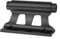 Ksrnsne Bike Fork Mount Quick Release Fork Mount Truck Bicycle Carrier Fixed Clip Luggage Rack with Thru Axle Black