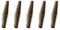 Jorzer Ersatz Volute Feder Edelstahlgarten Schnittschere Federteile 5pcs, Ersatz Volute Feder, Schnittschere Ersatzteile, Ersatzfeder Zum Beschneiden Der Schere