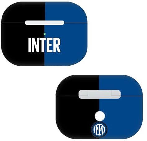 Head Case Designs Licenza Ufficiale Inter Milan Inter Milan Logo Distintivo Vinile Sticker Pelle Adesivo Compatibile con Apple AirPods PRO
