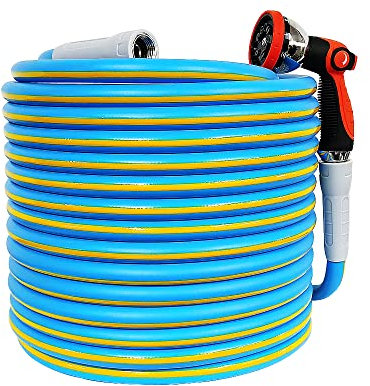 HQMPC Gomma Acqua Tubo da giardino (5/8''x50'(50 piedi))