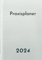 Praxisplaner 2024: Terminplaner 2024 A4, 1 Woche auf 2 Seiten, Uhrzeit mit 15 Minuten Takt, Montag bis Sonntag, 8:00 Uhr bis 21:00 Uhr, 1 Spalte für 1 Person | Weißer Wochenplaner