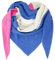 Gloop Damen XXL Strick Dreieck Schal Halstuch Baumwolle Musselin Schal ohne Kratze an Haut Made in Italy