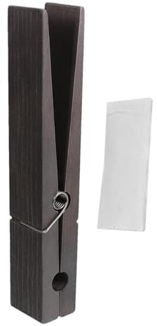 Porte-Serviettes Géant en Pince À Linge – Grands Clips pour Porte-Serviettes De Salle De Bain | Pinces À Vêtements en Bois avec Ressort | Crochet Léger De Pince À Linge d'attache De Serviette pour La