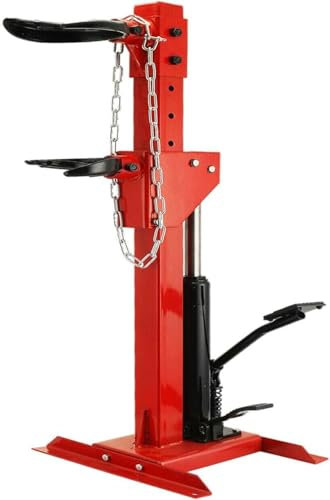 LONENESSL Hydraulischer Federkompressor, 3T (6600 lbs) Federbein-Schraubenfederkompressor-Werkzeug, Federpresse für Autoreparaturen und Federbeinfeder-Entfernung