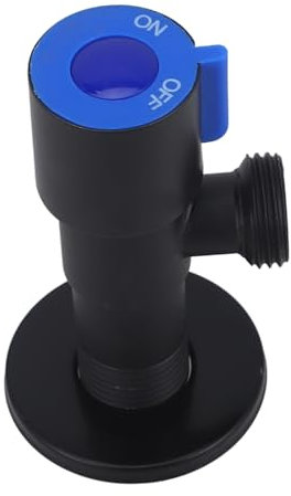 NULYLU Eck-Absperrventil Installationssatz für Durchlauferhitzer waschbecken armatur waschbecken wasserhahn Durchlauferhitzer-Ventil-Kit Schlauchumschaltventil Rostfreier Stahl Blue