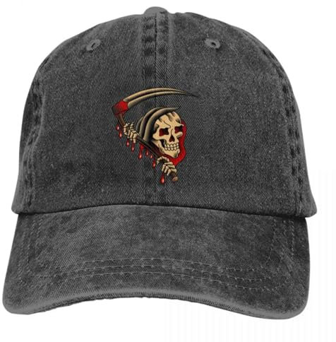 Sommer Mütze Sonnenblende Salty Dog Amerikanisch Traditionell Sensenmann Hip Hop Mützen Kunst Cowboyhut Spitzhüte Geschenk