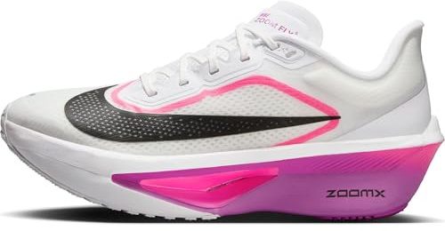 Nike Straßenlaufschuh Nike Zoom Fly 6 Straßenlaufschuh Für Damen, White/Black-Vivid Grape-Hyper Pink, FN8455-101, 37.5 EU (W 6.5 US)
