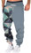 KONG JIMFAN Jogginghose Herren Jogginghose Hosen Herren Jogginghose Herren Baggy Arbeitshose Herren Anzughose Herren Trainingsanzug 80er Sweatpants Herren Jogginghose Herren(#A Dark Gray,L)