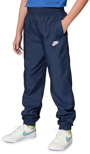 Nike Unisex Kinder Sportswear Club (Ältere Web-Jogger, Midnight Navy/White, 12-13 Jahre EU