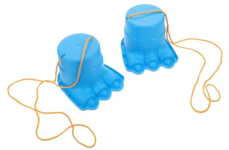 FUNNETOYU 2stücke Kreative Junge Mädchen Stelzen Spielzeug Sensorisches Trainingsspielzeug Springspielzeug Für Draußen Aus Hochwertigem Abs Für Gleichgewichtstraining Und