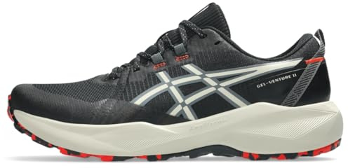 ASICS Men's Gel-Venture 11 Running Shoes, 10, Black/Light DUST