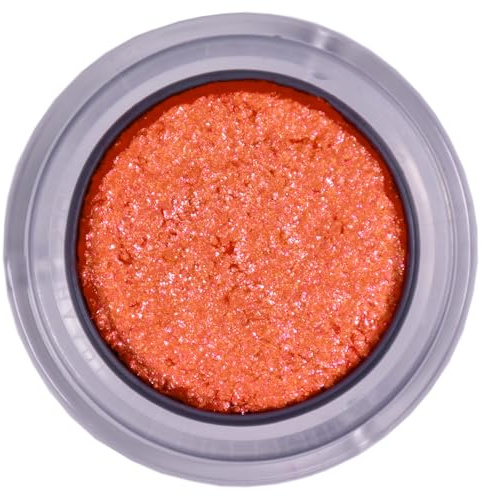 GRIMAS Pressed Cosmetic Glitter 4g, 773 Orange Zest, professioneller gepresster Hautglitzer, vielseitig einsetzbar, kein Kleber nötig, plastikfrei, vegan