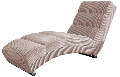 Mirjan24 Relaxliege Holiday Cord Bis Loungesessel Liegesessel Polstersessel Farbauswahl Relaxsessel Modern Wohnmöbel (Ambience 15)
