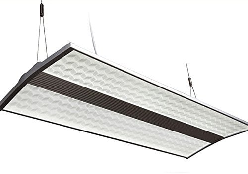 Rechteckiges LED-Panel zur Aufhängung 60 W 120 x 30 moderner Stil mit Kurve