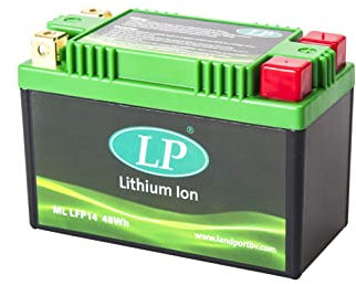 Accossato ML LFP14-1738 Batteria al Litio per Yamaha XP 500 T-MAX, 500, (2008-2012)