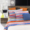 Italian Bed Linen Fantasy Bettwäsche, Strisce, Kleine doppelte