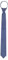 WANYING Herren 6cm Schmalen Krawatte Vorgebunden mit Reißverschluss Casual Business Länge 48cm - Dunkelblau