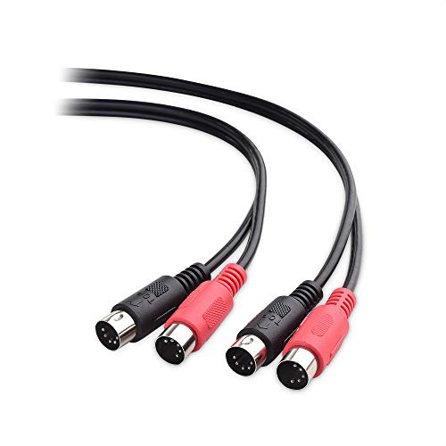 Cable Matters Dual 5 Pin DIN MIDI Cable (Combined 5 Pin MIDI Cable) – 9.8 Feet