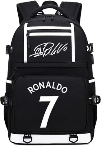 FuBballspieler Star Rd7 Multifunktions Reisen Fans Rucksack Schultasche Lässiger Rucksack Daypack