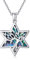YAFEINI Baum des Lebens Kette 925 Sterling Silber Davidstern Anhänger Halskette Baum des Lebens Schmuck Geschenke für Damen