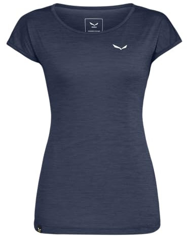 Salewa Puez Melange Dry T-Shirt Women, Blue, 3XL