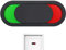 VILLCASE Privacy Sign Do Not Disturb Sign Privacy Slide Door Indicator Tells Whether Room in Vacant or Occupied for Office Home Clinic Dorm Black