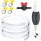 Handpumpe,2M Absaugpumpe für Benzin,Umfüllpumpe,Siphonpumpen,Manuelle Transferpumpe,Auto Handpumpe,Kraftstoffleitung Absaugpumpe,TragbareSchlauchpumpe für Benzin Flüssigkraftstoff,Aquarium,Autozubehör