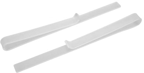 1 Paar Musikhalter Clip Notenständer-Seitenhalter Transparente Acryl-Notenbläser-Clips Notenständer-Clips für Musiker und Komponisten