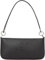 Calvin Klein Damen Schultertasche Sculpted Shoulder Pouch aus Kunstleder, Schwarz (Black), Einheitsgröße