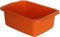 START Machiavelli catino rettangolare Bacinella in plastica di capacità 10L. Vaschetta multiuso misure 42 x 31 x 15,5 cm (Arancio)