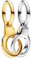LaMenars Gold and Silver Dangles Charm für Armbänd 925 Sterling Silber Bead Women Charms Mother's Day Birthday Anniversary Jewelry for Damen