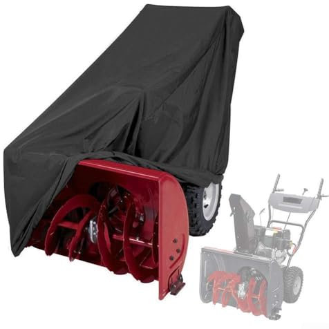 Snow Thrower Cover, Oxford Cloth Winter Outdoor Snow Shovel Waterproof Cover, Two-Stage Snow Thrower Cover For 52-003-040105-00