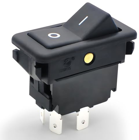 Anvpkun 5140058-09 Compatible with Dewalt Vacuum Cleaner Power Switch Part DC020 DC020 DCV580 DCV581H DC500 DC500 DC500 DC500K Replacement